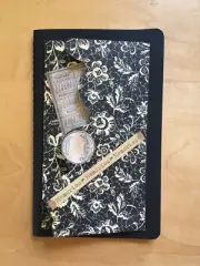 Black Junk Journal Blank Pages Altered Notebook Memories Planner Ephemera