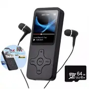64GB Bluetooth HiFi MP3 Player MP4 Media FM Radio Audio Recorder Music Portable