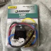 Jandorf 61200 Lamp Pull Chain Switch, Brass Chain, FREE SHIPPING
