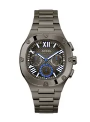 GUESS Men's Gunmetal Headline Watch in Black