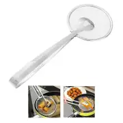 1 Frying Tongs Stainless Fine Mesh Strainer Colander Sifter Kitchen