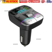 Car Mp3 Player Pd25W Fast Charging Bluetooth 5.3 Hands-Free Call Fm Transmitter◦