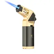 Galiner 1 Flame Jet Torch Cigar Lighter Windproof Refillable Cigarette Black