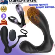 Vibrating Prostate Massager Remote Control Anal Plug Butt Vibrator Adult Sex Toy