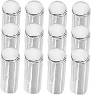 ARTIBETTER 12pcs Zinc Alloy Metal Cord End Caps for Hoodies Pants Drawstrings Durable Aglets String Crimps for Accessories Elegant Design Versatile Use