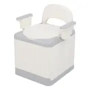 Foldable Bedside Commode Fall Odor Proof Portable Toilet Bedside Commode Cha L2S