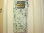 Hanukkah Peace & Light Throw Blanket New 50" X 60"