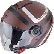 Scorpion EXO-City II Riva, open face helmet , color: Matt Brown/Grey/White , size: M