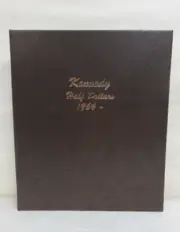 Dansco Coin Album #7166 Kennedy Half Dollars Starting 1964 No Proofs (P&D Mints)