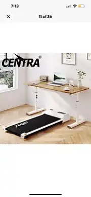 WHITE New In Box Electric Treadmill Under Desk Walking Fitness Foldable