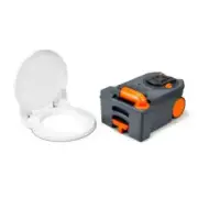 Thetford C250 C260 Toilet Fresh Up Set with Toilet Cassette - Ceramic Bowl