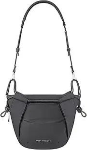 [PGYTECH] OneGo Rope Strap Camera Bag – Multifunctional Shoulder Bag for Urban Photographers. Compact Camera Bag Compatible with Sony/Canon/Nikon/Mirrorless Cameras, Midnight Black