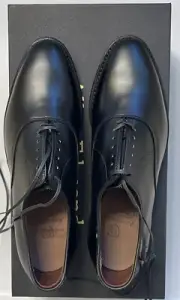 Allen Edmonds "Carlyle" Men's Leather Oxford Dress Shoes 7D Black USA