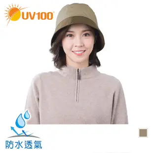 【UV100】 防曬 抗UV-輕量防水磨毛漁夫帽(ME81724)