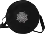 Kisangel Sports Yoga Wheel Bag Storage for Yoga Blocks Towel Water Bottle Single Shoulder Easy Transport