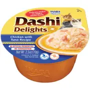 Inaba Dashi Delights Chicken With Tuna Recipe Cat Treats