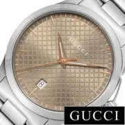 Gucci watch G Timeless G-TIMELESS Men's Brown YA1264053 Pair watch Popular Brand