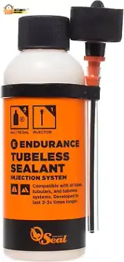 - Endurance Formula Tubeless Bike Tire Sealant with Injector | Long