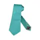EMPORIO ARMANI刺繡老鷹LOGO漸層雙色格紋設計真絲領帶(寬版/淺綠x淺藍)