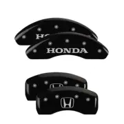2011-2016 Honda CR-Z Black Caliper Covers with Honda Logo Front & H Logo Rear (for: Honda)
