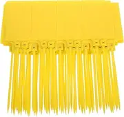 Zerodeko 100pcs Shipping Labeling Tags Plastic Tags for Cable Labels Easy to Install Versatile for Logistics Warehousing Pricing