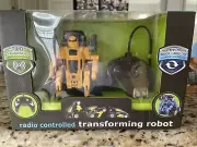 Radio Controlled Transforming Robot Car The Black Series Brand New