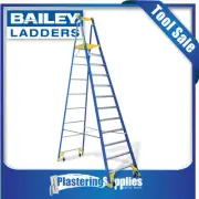 Bailey Platform Ladder P170 3.5m Job Station 12 Step Fibreglass FS13537