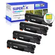 4PK CF283X 83X Toner Cartridge for HP LaserJet Pro M201dw M201n M201dw M225dn