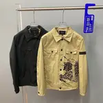 BURBERRY2121 新款外套男潮流百搭緊身夾克翻領男夾克