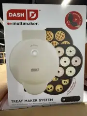 New Dash MultiMaker Treat Maker System Waffle Bite Mini Donut Muffin