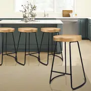 4x ALFORDSON Bar Stools 65cm Tractor Natural