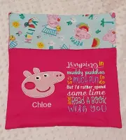Handmade Library Bag - Peppa Pig