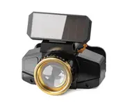 JunChang C46 Solar Head-mounted Flashlight Waterproof Fishing Light Outdoor Sensor Strong Headlight for Camping Hiking Mountaineering