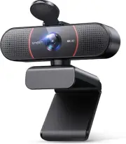 EMEET C960 4K Webcam for PC, 4K UHD Sony Sensor, TOF Auto Focus, Dual AI Noise-C
