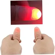 HEALSOPTHY Trick Thumb Random Color Finger Lamp for Parties Fun Performances and Play Easy to Use Finger Lights for Effects