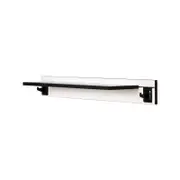 Single Floating Shelf Organising Kit 800mm White