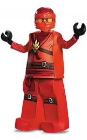 LICENSED PRESTIGE KAI NINJAGO LEGO CHILD BOYS HALLOWEEN BOOK WEEK COSTUME