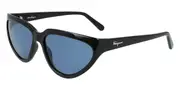 Salvatore Ferragamo SF 1017S 001 Women’s Sunglasses Black Size 60
