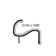 Superspares Upper Side Radiator Hose Length 1000mm Inside Diameter 31mm