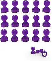 Ant Mag Magnetic Push Pins Strong Push Pin Magnets for Fridge Whiteboards Calendars Maps in School & Office Pack of 18