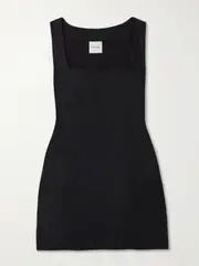 [Posse] Posse - Alice Linen Mini Dress - Black - small small Black