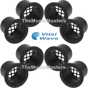 (8) Speaker Port Tubes 2in x 2in Deep Woofer Subwoofer Sub Box Bass Vent VWLTW