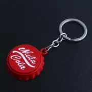 Brand New! Fallout Nuka Cola Bottle Cap Metal Keychain