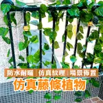 擬真植物 人工植物 綠蘿 假植物 室內美化 仿真葉片 裝飾植物 人造植物 家居植物