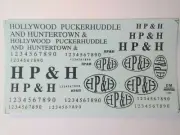 DM Custom Decals 1994 HO "Hollywood Puckerhuddle And Huntertown" ~ TS