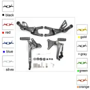 CNC Footpegs Rearset Fit Benelli TNT125 135 2016-2018 Titanium Foot Pegs Pedals