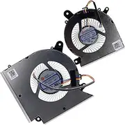 Deal4GO CPU Cooling Fan w/GPU Graphics Fan Set Replacement for MSI GF66 GF76 GL76 GF65 GF75 GF63 MS-1581 MS-1583 MS-1541 MS-16R1 MS-16R2