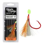 Black Magic Snapper Snatcher With 4/0 KL Fishing Hook #Flattie Snatcher