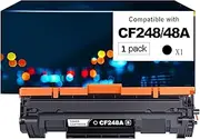 1 Pack CF248A 48A Toner Cartridge Compatible with HP Laserjet PRO M15 M15a M15w M28 M28a M28w