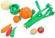 Pcs Miniature Polymer Clay Carrot Decorations Realistic Fruit Vegetable Models Mini Fake Vegetable Decor for Garden Home DIY Projects